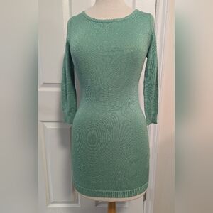 Bebe Shimmering Mint   Dress